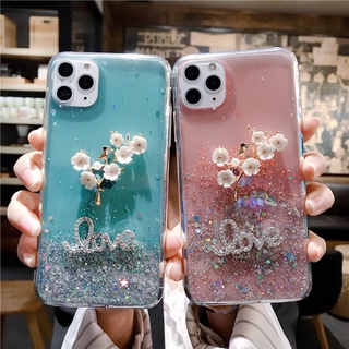 เคสโทรศัพท์มือถือลายกลิตเตอร์น่ารักสําหรับ Xiaomi Redmi 9 A 9 C 8 A Note 9A 9C 8A Note9Promax Note9S Note7Pro Note7Pro