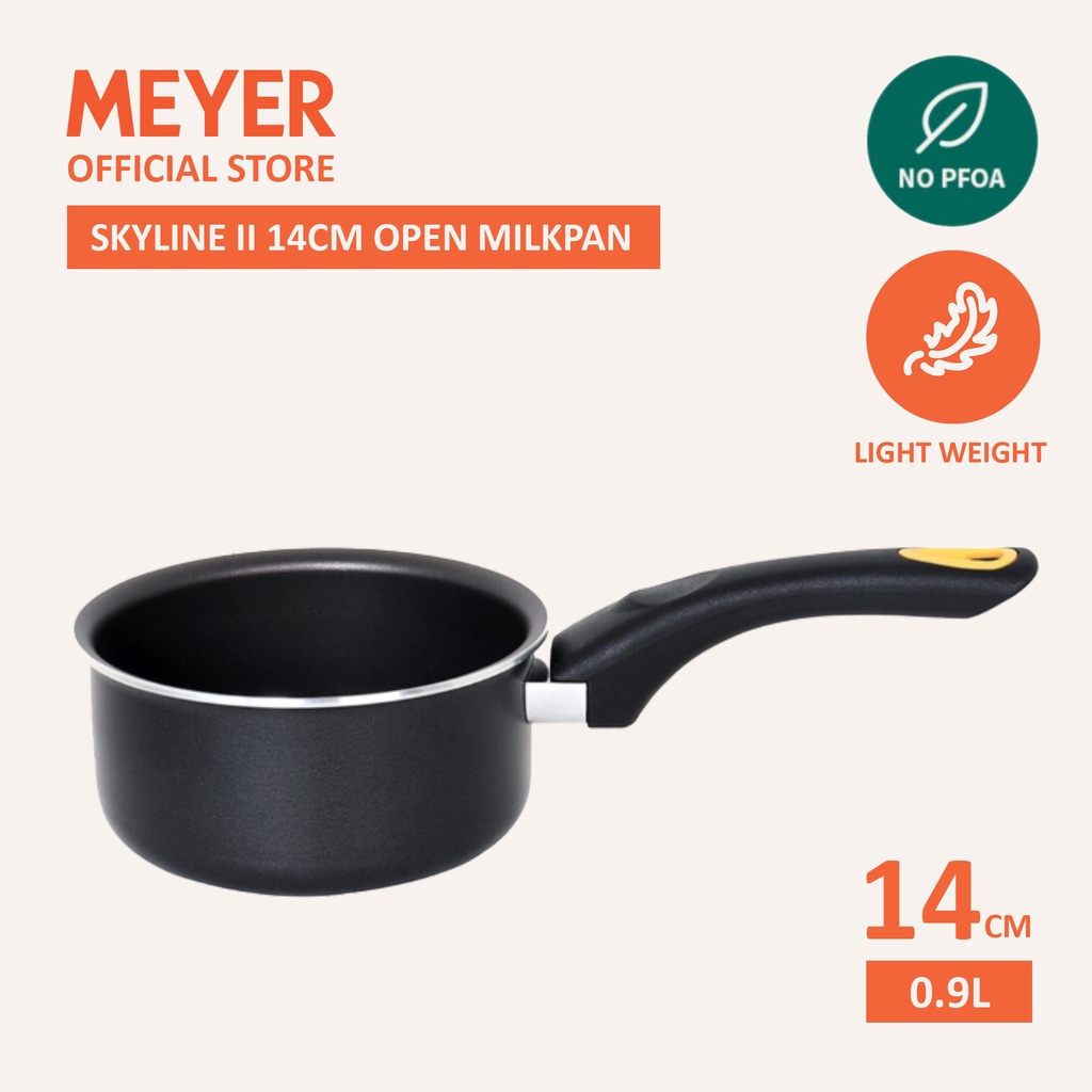 Nonstick 14cm 0.9L Milkpan - Meyer Skyline II