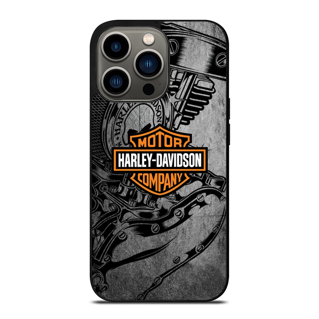เคสโทรศัพท์มือถือ กันกระแทก ลายสัญลักษณ์ Harley Davidson แฟชั่นคลาสสิก สําหรับ IPhone 11 12 13Pro 7 8 Plus Max XR X XS Mnini Samsung