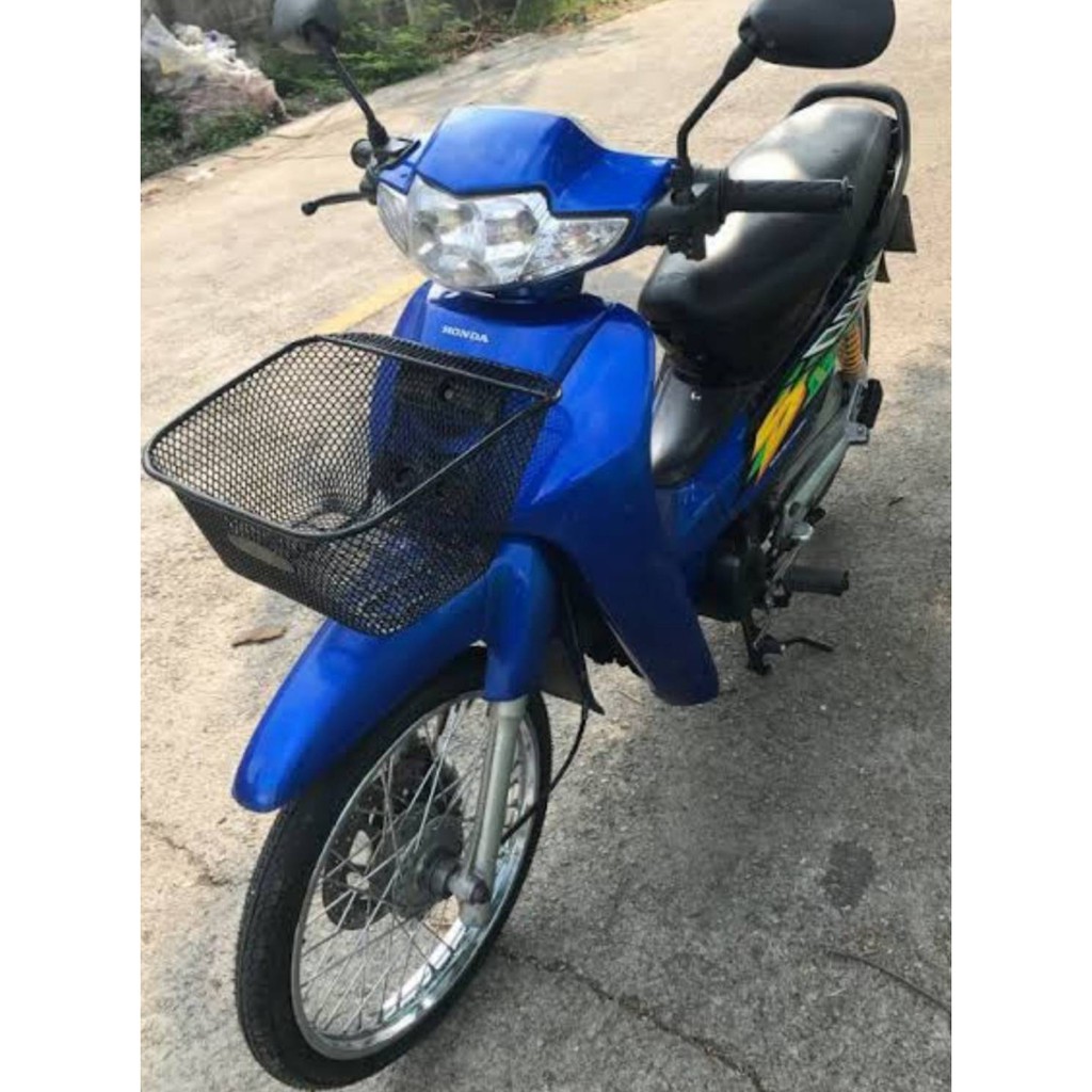 ตะกร้าหน้า SMILE สมาย , WAVE100,110 ปี2000-2004    , สมาย เวฟ100 เวฟ110  ตระกร้าหน้า สำหรับรถมอเตอร์ไซค์ - รูปที่ 2