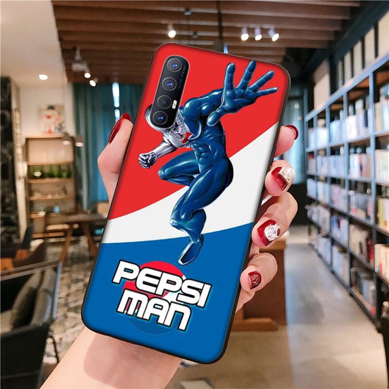 เคสโทรศัพท์มือถือนิ่ม ลาย Pepsi สําหรับ Oppo A3s A37 A39 A57 A5s A7 A59