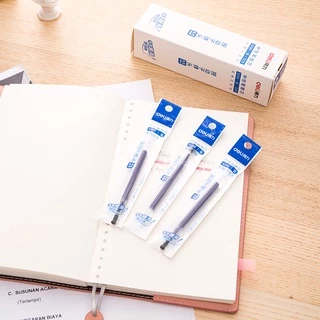 ปากกาหมึกเจล 0.5 มม. สีดําสีแดงสีน้ําเงินสําหรับใช้ในสํานักงานโรงเรียน