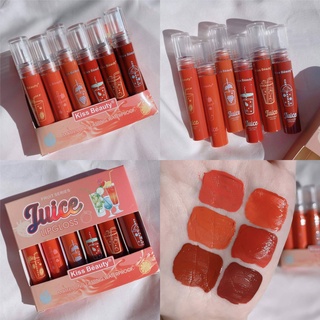 พร้อมส่ง เซตลิปแตงโม Sweet Kiss (ได้6แท่งพร้อมกล่อง)