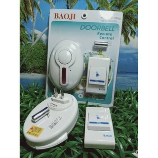 กริ่งประตู ไร้สาย BAOJI Telecorsa สัญญาณไกล 100 เมตรขึ้นไป ใช้กับอาคาร 4 ชั้นได้