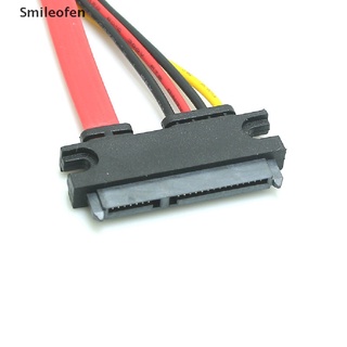 [Smileofen] สายเคเบิลเชื่อมต่อข้อมูล SATA ตัวผู้ เป็นตัวเมีย 30 ซม. 50 ซม. 7+15 22Pin 22 Pin SATA สําหรับ HDD SSD 2.5 นิ้ว 3.5 นิ้ว