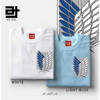 เสื้อยืด Attack  on Titan Survey Corps Manga Anime v3 Customized Unisex TShirt for Men and Women