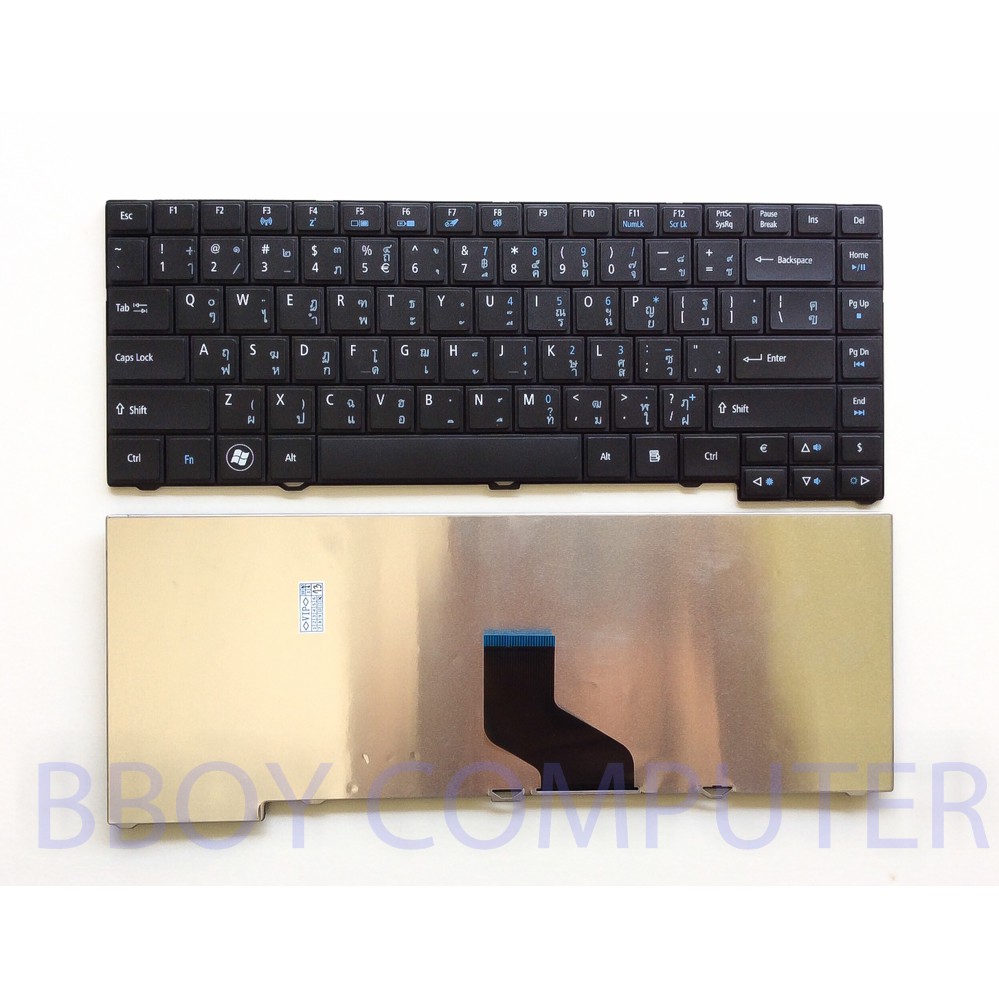 ACER Keyboard คีย์บอร์ด ACER TRAVELMATE P243 P643 4750 4750G 4750Z 4750ZG P243 8473 8473G 8473T 8473