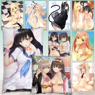 หมอนอนิเมะ ปลอกหมอนพิมพ์ลายการ์ตูน Dakimakura Tony T2 Art Girls อะนิเมะหมอน ขายปลีกและขายส่ง Amine Game Pillowcase Half Length 抱き枕 动漫抱枕