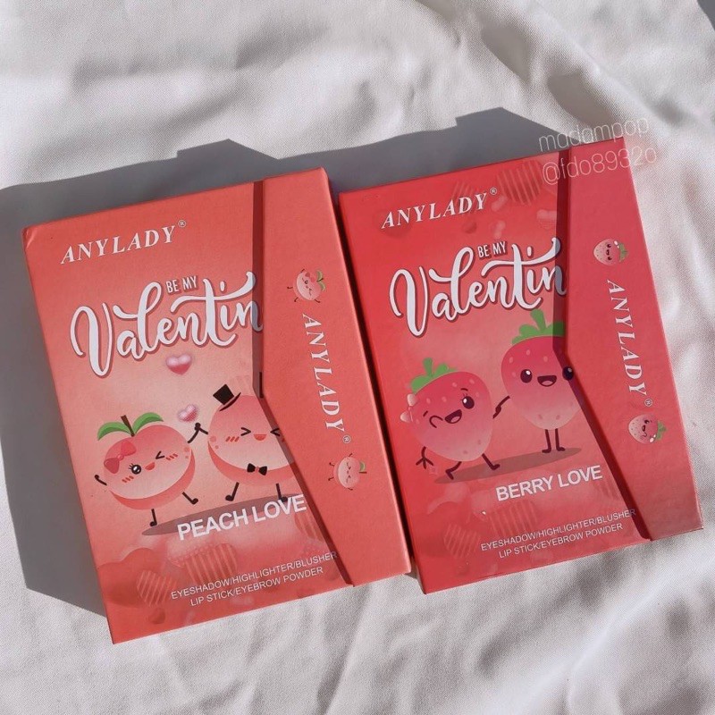 แต่งหน้าให้พาเลทตา Anylady Valentine 🌹Eyeshadow เมคอัพจัดเต็ม สวยคุ้มครบเซตในตลับเดียว 😍