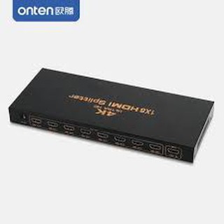 ONTEN 1x8 HDMI SPLITTER FOR 4K OTN-7598 สีดำ