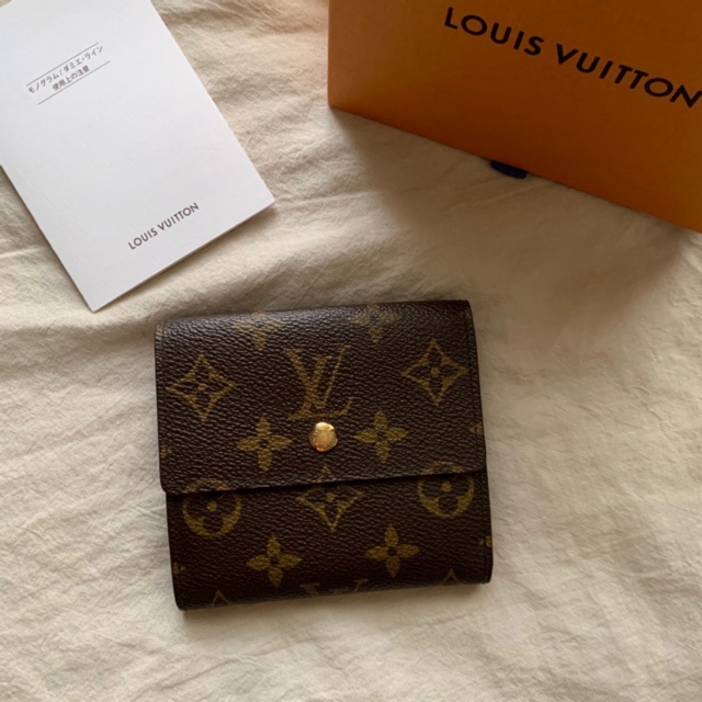 ❌ หมด ❌ LV wallet กระเป๋าเงิน 3 พับใบสั้น แท้ 💯