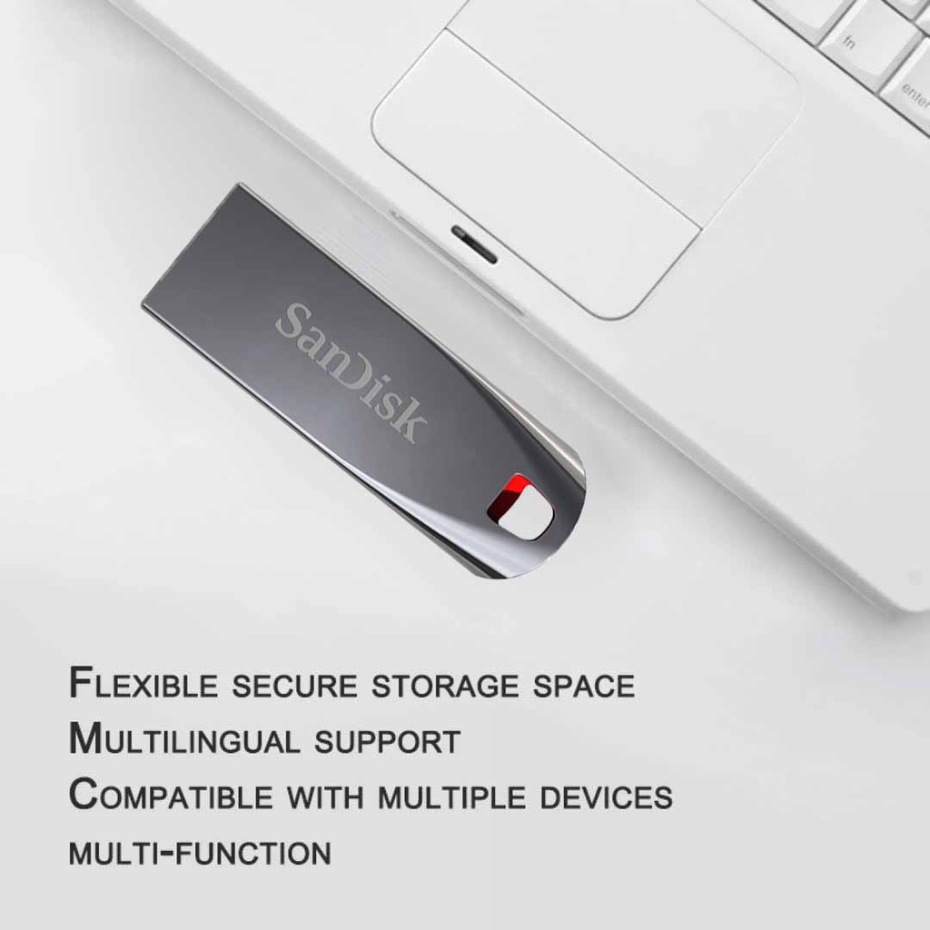 แฟลชไดร์ฟ SANDISK Flash Drive CRUZER FORCE USB3.0 (SDCZ71-B35 ...