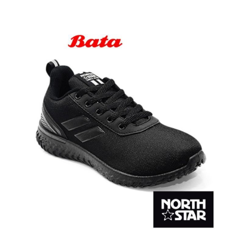 North Star รองเท้าผ้าใบ แบบเต็ม สีดํา 581_6627