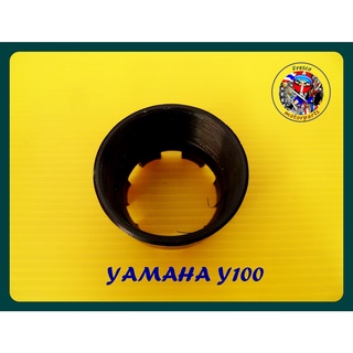 เกลียวกลางท่อ Yamaha Y100 Exhaust Pipe Connecting  สีดำ