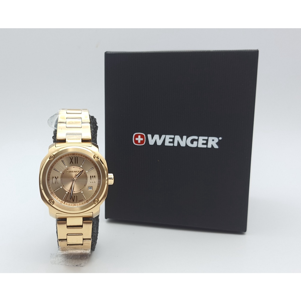 นาฬิกา WENGER WOMEN'S 01.1121.112 QUARTZ 34 MM พร้อมกล่อง (ใหม่)