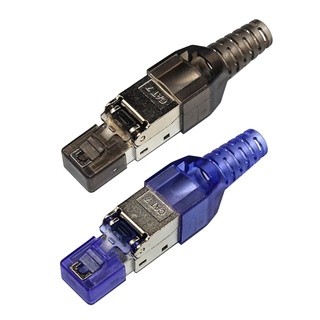 【พร้อมส่ง*】ตัวเชื่อมต่อคริสตัล Cat7 สําหรับ Head RJ45 Cat 7 Termination Pl