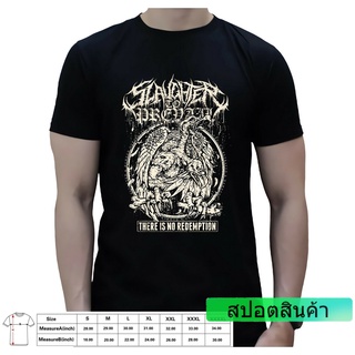 เสื้อยืดลําลอง คอกลม พิมพ์ลายโลโก้ Slaughter To Prevail Deathcore สําหรับผู้ชาย