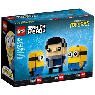 LEGO BrickHeadz Gru, Stuart and Otto 40420