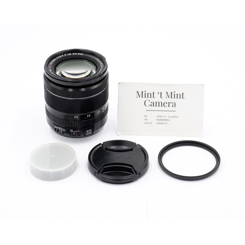 Lens Fix Fuji 18-55 สีดำ
