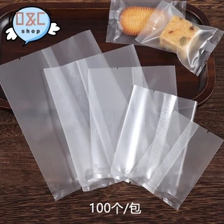 สินค้าพร้อมส่ง 1แพค95-100ใบ ถุงซีล ถุงใส่คุกกี๊ ร้านสุ่มลายให้ ถุงขนม มีหลายขนาด ขนาด 5.5*8.5 7*10 9*11.5 ซม.ฝ