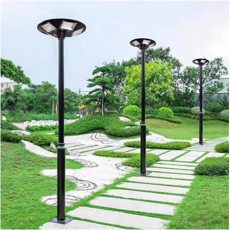 Binyue UFO 15000W ไฟโซล่าเซลล์ 3-5 ทิศทาง โคมไฟถนน SolarStreet ไฟสนาม (ไม่รวมเสา)