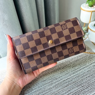 LV สามพับลายดามิ มือสองของแท้💯ค่ะ (รบกวนทั่กแชทก่อนสั่งค่ะ)