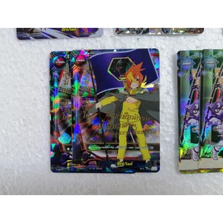 การ์ด บัดดี้ไฟท์ แฟลก ฟอยร์ ฮีโร่ เวิลด์ Buddyfight Flag Card Foil Rare ใบละ 120 HERO