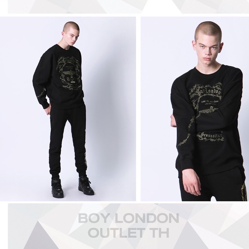 Boy London Sweater รหัส B83MT1323U boylondonoutlet.th ThaiPick