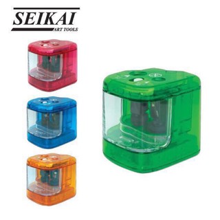 Seikai กบเหลาดินสอไฟฟ้า 2 รู รุ่น AA00175