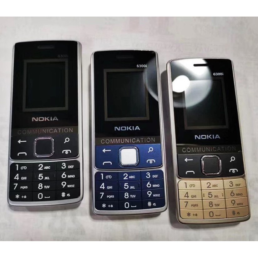 โทรศัพท์มือถือ NOKIA PHONE 6300 (สีดำ)  3G/4G  รุ่นใหม่ โนเกียปุ่มกด
