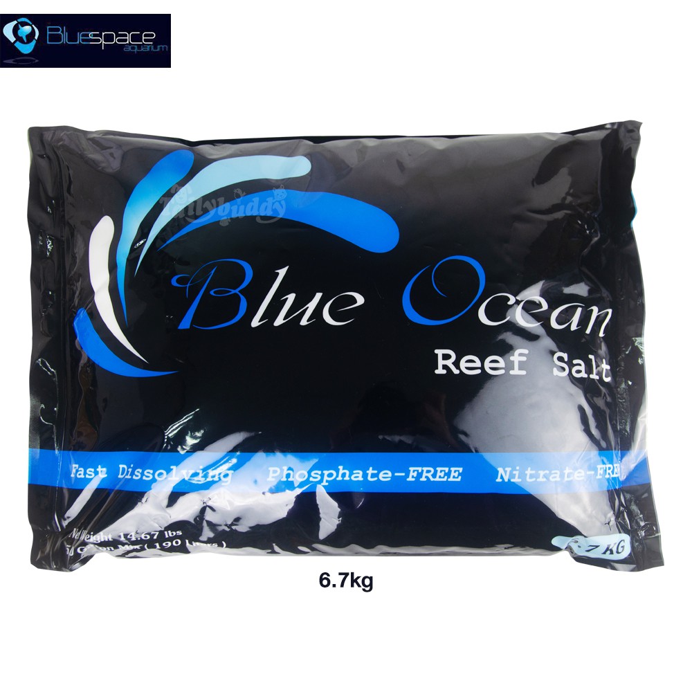 Blue Ocean REEF SALT เกลือสำหรับตู้ทะเล แร่ธาตุครบสำหรับเลี้ยงปะการัง โดย bluespace (6.7kg)