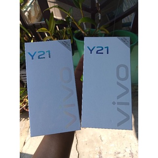 Vivo Y21 4/64GB lวีโว่ โทรศัพท์มือถือ  6.51" ของแท้  ราคาถูก