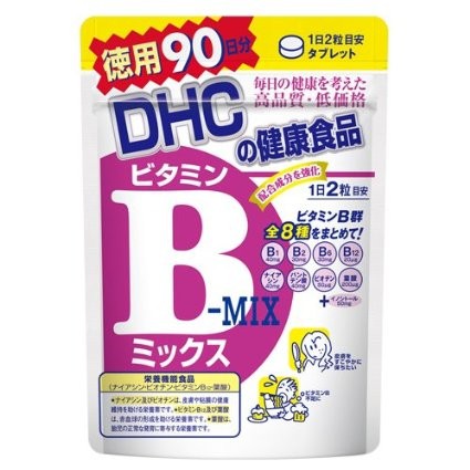 DHC VITAMIN B Mix วิตามินบีรวม 8 ชนิด จำนวน 180 เม็ด (90วัน) ของแท้จาก Shop DHC ที่ญี่ปุ่น