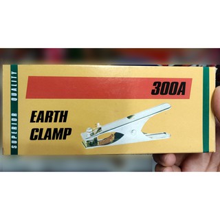 คีมจับสายดินแบบไม้หนีบ ยี่ห้อ EARTH CLAMP 300A