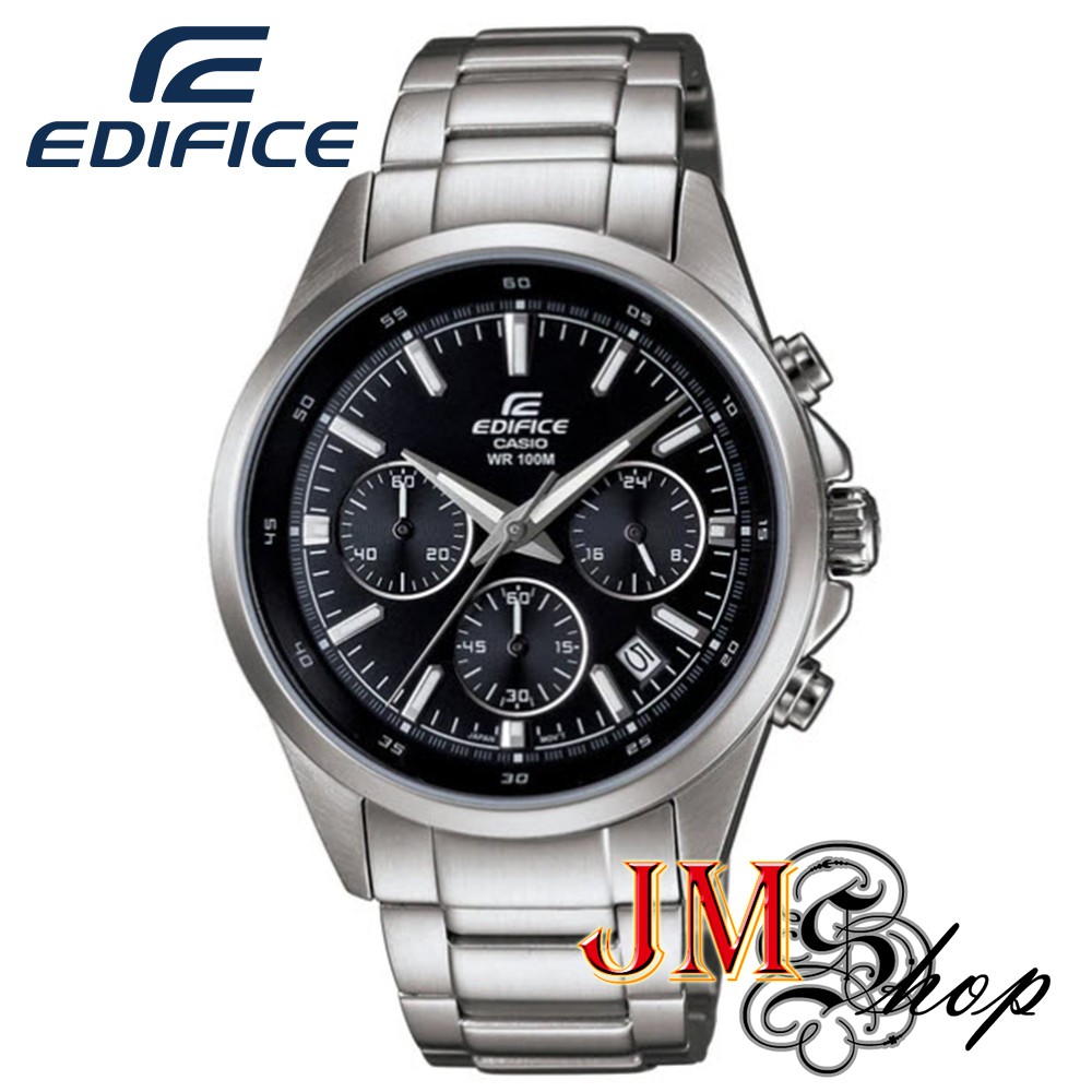 Casio Edifice นาฬิกาข้อมือสุภาพบุรุษ สายสเตนเลส รุ่น EFR-527D-1AVUDF (Black)