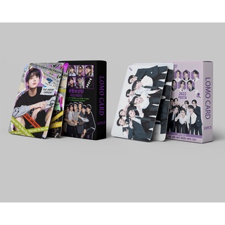 BTS 2022FESTA Photocard 9th Anniversary Lomo Card Postcard 55 ชิ้น/กล่อง