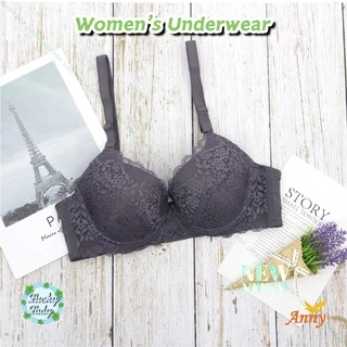 ชุดชั้นใน Anny รุ่น w9579 คัพB เสื้อใน 3ตะขอ บรามีโครง ฟองน้ำบาง4mm เต็มทรง เก็บข้างดี ใส่กระชับ ดีไซน์ด้วยลูกไม้ ทรงสวย