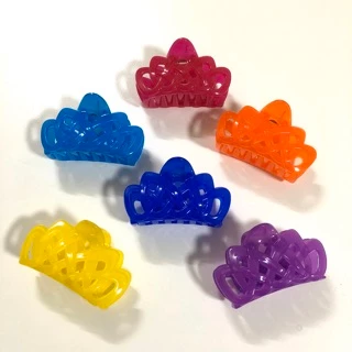 กิ๊บหนีบผม ลายตาข่าย No.23 (6 ชิ้น / แพค) Hair Claw Hair Clip