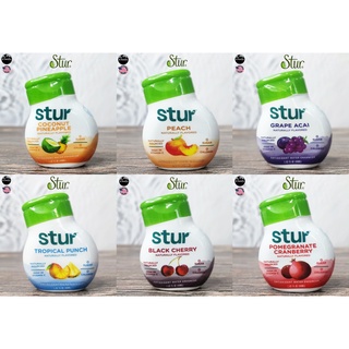 [Stur] Liquid Water Enhancer Love Water Naturally 0 Calories Sugar High Antioxdant Vit. C 48 ml ไซรัป น้ำตาล 0%