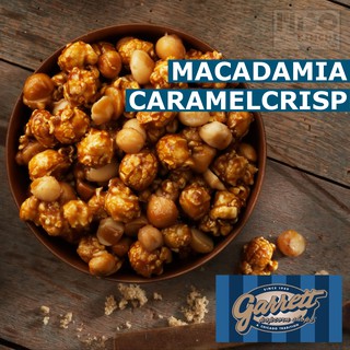 Garrett Popcorn (การ์เร็ต ป๊อปคอร์น) รส Macadamia Caramelcrisp (แมคคาเดเมีย คาราเมลคริสพ์) กรุณาเลือก Size (ขนาด)