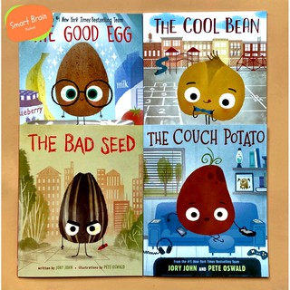 *ส่งทุกวัน* ชุดนิทานภาษาอังกฤษ ให้แง่คิดดีๆกับเด็กๆ The Bad Seed/Good Egg/Cool Bean/Couch Potato 4