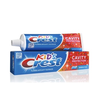 🔥พร้อมส่ง🔥  ยาสีฟันเด็ก Crest Kids Cavity Protection Sparkle Fun Flavor Toothpaste 4.6oz(130g)