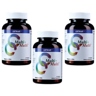 LYNAE Multi-Multi Vitamin USA 30 เม็ด (3 ขวด)