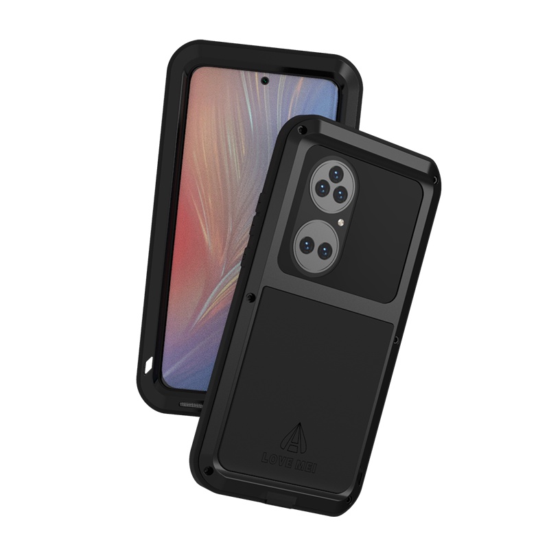 NewMetal Cover Shockproof Phone Case For Huawei P50 Pro Case 360 Armor ...
