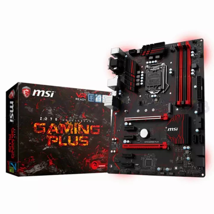 MINING 7GPU (6+1แถมFREE M.2 TO PCI RISER) MAINBOARD (เมนบอร์ด) 1151 MSI Z270 GAMING PLUS(สินค้าใหม่ 