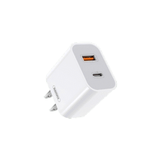 Remax USB Charger PD Fast RP-U68 Set (20w,White) - อะแดปเตอร์ชาร์จเร็ว