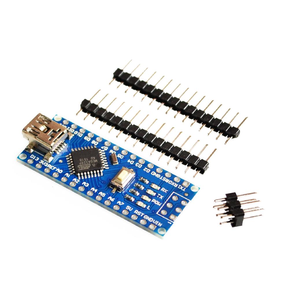 บอร์ดไมโครคอนโทรลเลอร์ Mini USB NANO V3.0 ATmega328P CH340G 5V 16M สําหรับ arduino NANO 328P NANO 3.0