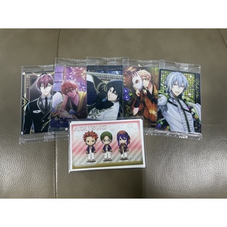 การ์ด IDOLiSH7 + สติกเกอร์ ขายเหมาทั้งหมด 10 ใบ