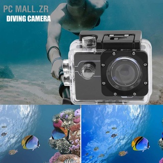 PC Mall.zr 4K WiFi Action Camera High Definition 98.4ft Underwater Outdoor Sports DV Diving for Cycling