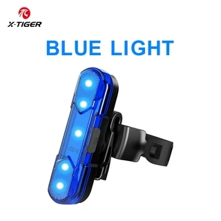 【TH Delivery】X-TIGER ไฟท้ายจักรยาน Led ชนิดชาร์จ Usb